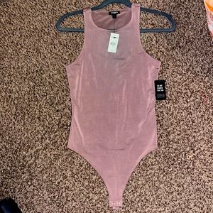 2 For $20 NWT Express Body Contour Silky High Neck Bodysuit